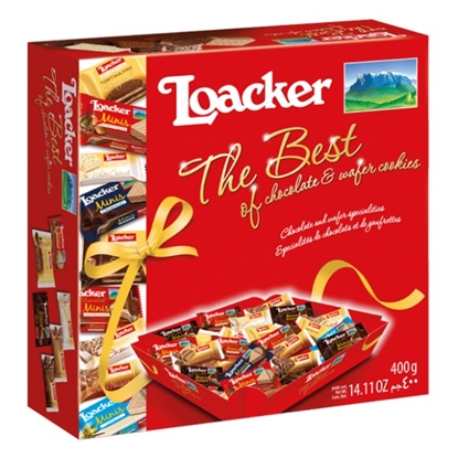 Picture of LOACKER BEST OF CHOCLATES 400GR